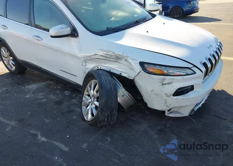 2016 Jeep Cherokee Limited z USA, uszkodzony, nr VIN 1C4PJLDB4GW239406